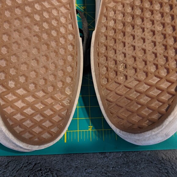 Vans Black cracked Leather size 8.5 - Picture 9 of 9